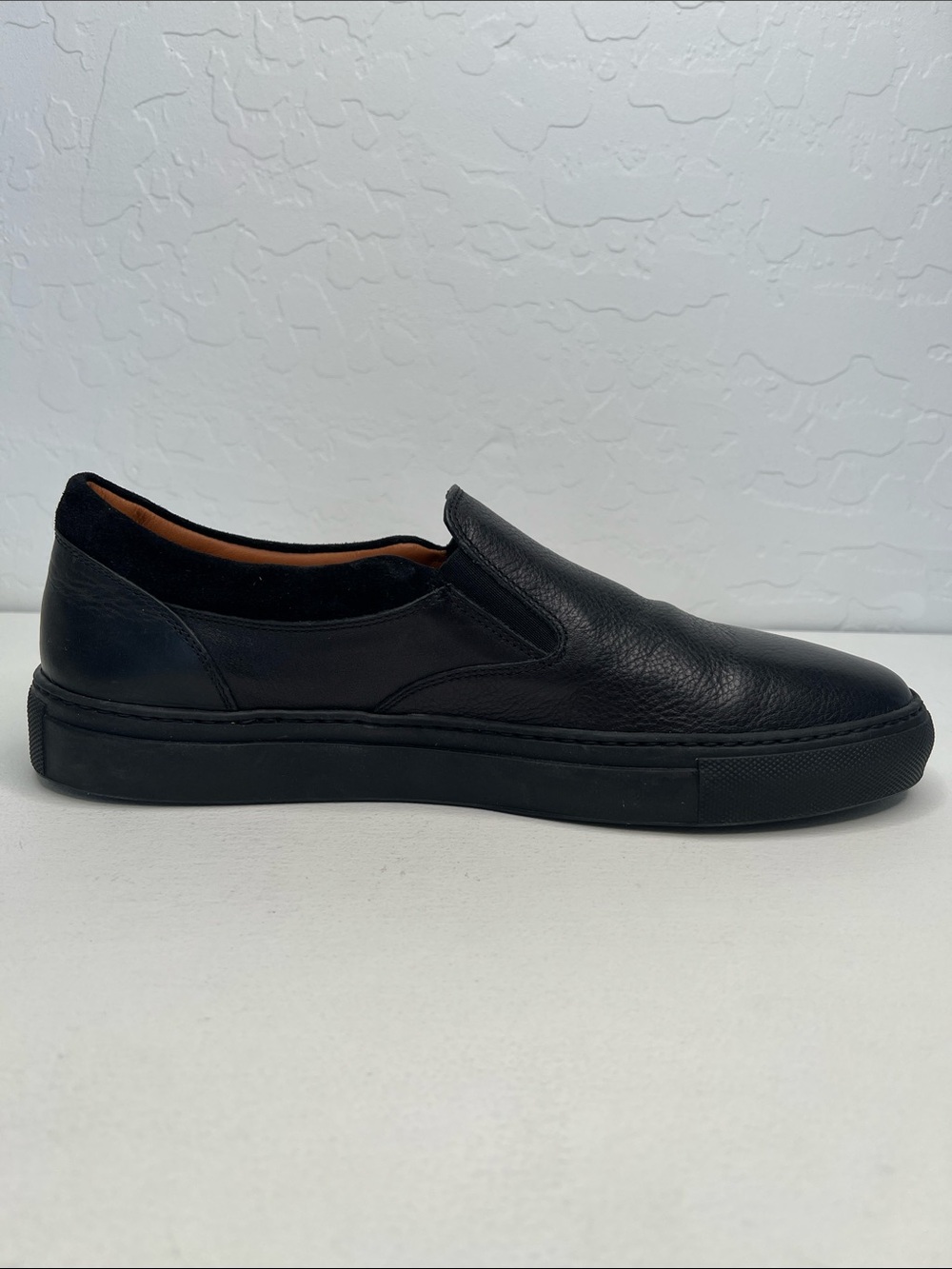 Frye Owen Gore 80017 Mens Black Leather Slip On Casual Loafers Shoes size 10 - Picture 4 of 14